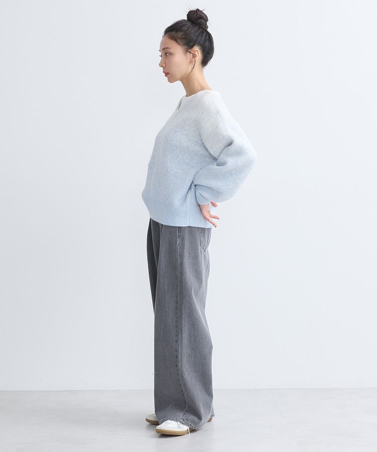 earth music&ecology「ラメグラデーションニットプルオーバー」|ニット・セーター|