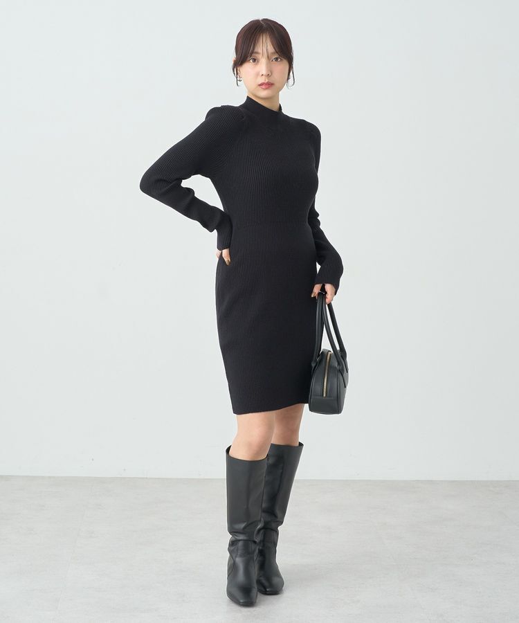 earth music&ecology「ニットミニワンピース」|ワンピース|