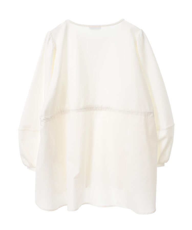 earth music&ecology「異素材ドッキングペプラムプルオーバー」|Tシャツ・カットソー|