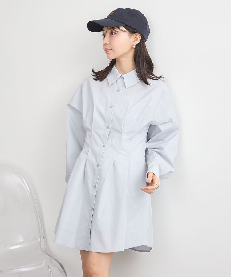 earth music&ecology「ウエストタックシャツミニワンピース」|ワンピース|