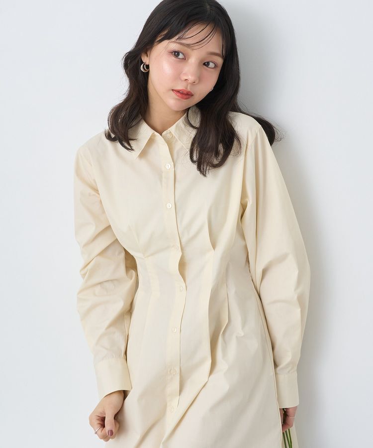 earth music&ecology「ウエストタックシャツミニワンピース」|ワンピース|