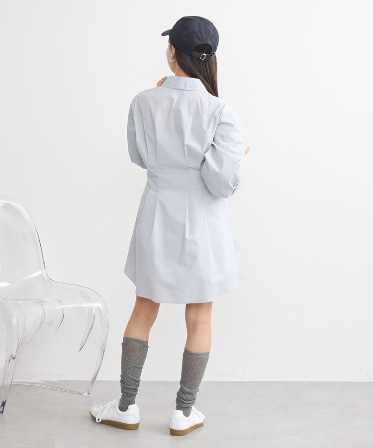 earth music&ecology「ウエストタックシャツミニワンピース」|ワンピース|