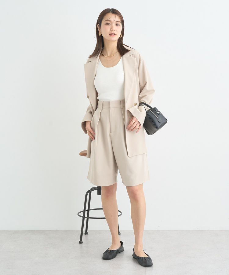 earth music&ecology「タックハーフパンツ」|その他|