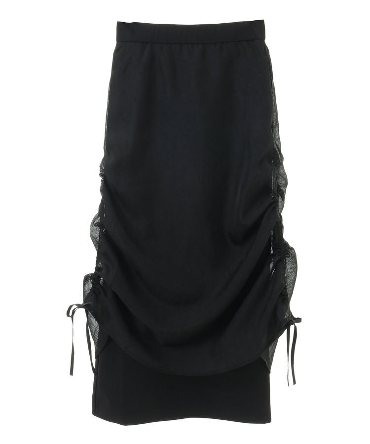 earth music&ecology「シフォンドロストレイヤードスカート」|スカート|