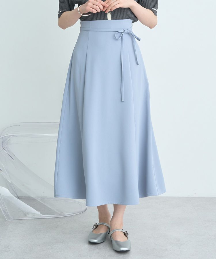 earth music&ecology「ウエストリボンフレアスカート」|フレア|Sax