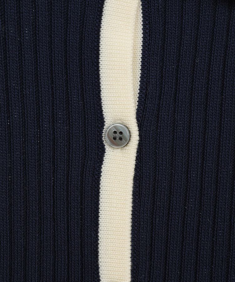 earth music&ecology「リブニットカーディガン」|カーディガン|