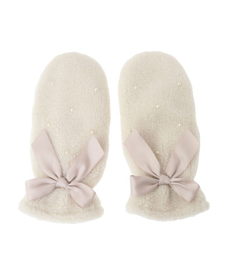 Maison de FLEUR「リボンボアミトン」|その他|