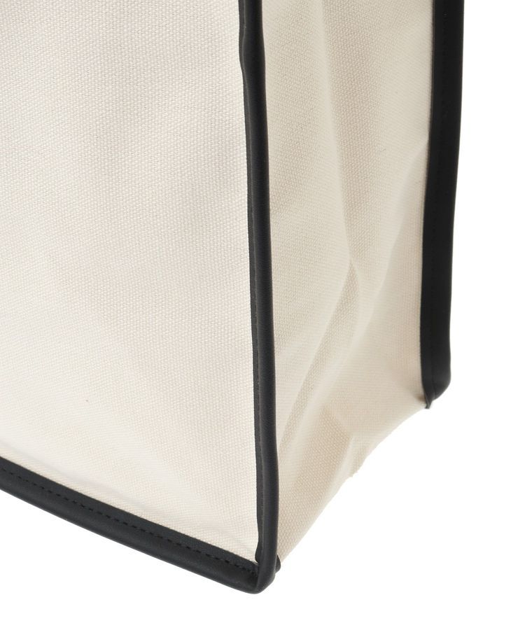 Maison de FLEUR「フリルハンドル帆布キャリーオンバッグ」|トートバッグ|