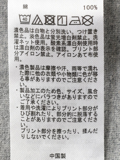  「バイオ加工ロゴカットプルオーバー」|Tシャツ・カットソー|