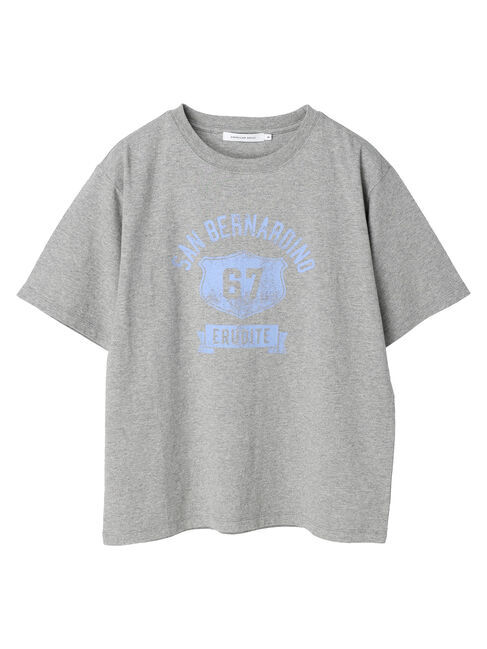  「バイオ加工ロゴカットプルオーバー」|Tシャツ・カットソー|