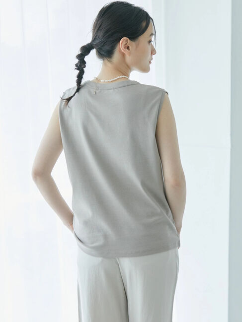  「ノースリーブカットプルオーバー」|Tシャツ・カットソー|