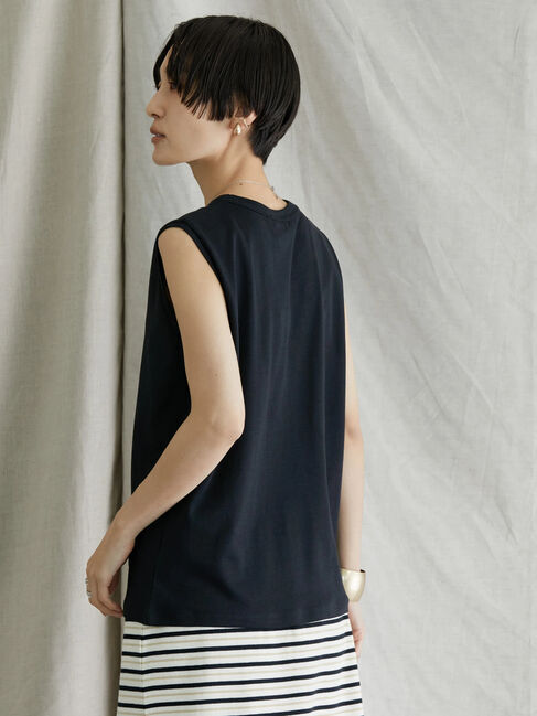  「ノースリーブカットプルオーバー」|Tシャツ・カットソー|