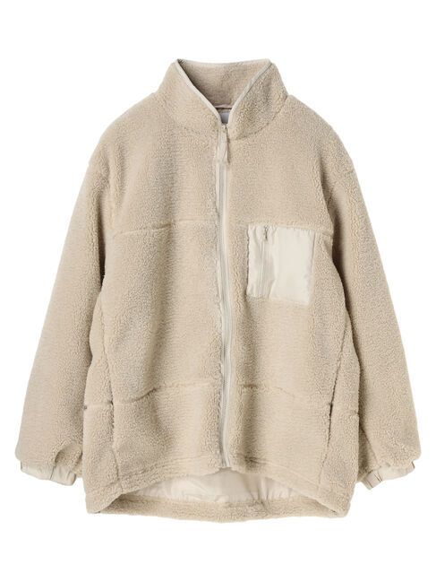  「スタンドカラーボアブルゾン」|その他|