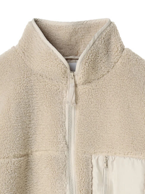  「スタンドカラーボアブルゾン」|その他|