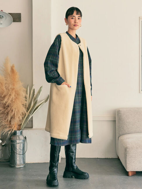  「3WAYチェックワンピース」|ワンピース|