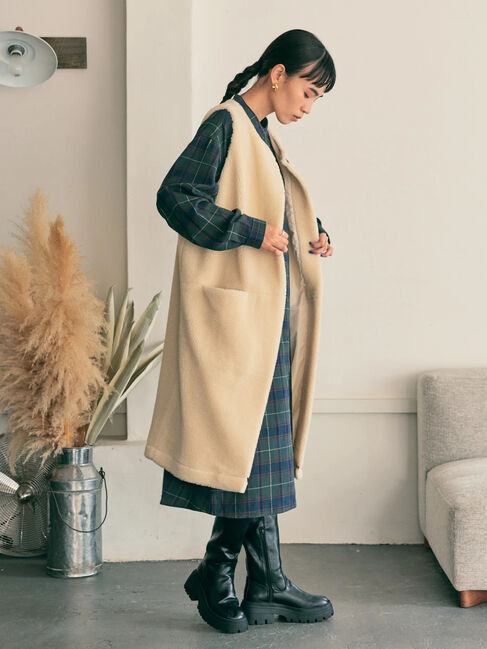  「3WAYチェックワンピース」|ワンピース|