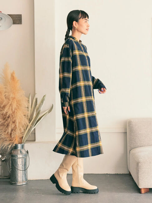  「3WAYチェックワンピース」|ワンピース|