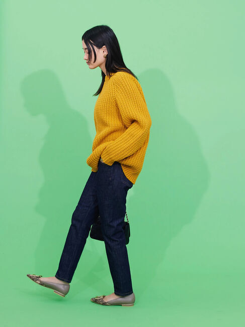  「ざっくりラグランニットプルオーバー」|ニット・セーター|