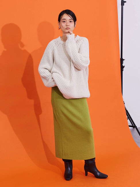  「スクエアトゥプレートヒールロングブーツ」|ロングブーツ|