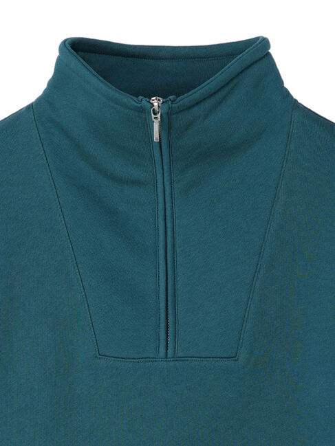  「ハーフZIP裏毛プルオーバー」|Tシャツ・カットソー|