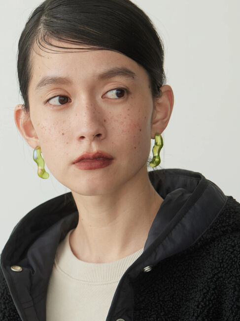  「【WEB限定】オーロラカラーアクリルピアス」|その他|