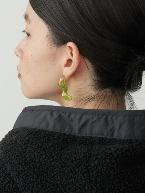  「【WEB限定】オーロラカラーアクリルピアス」|その他|