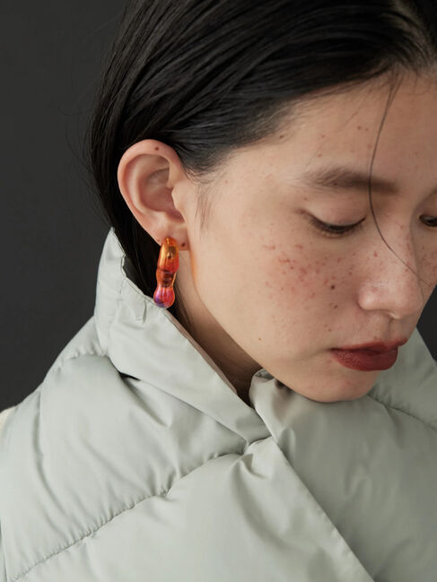  「【WEB限定】オーロラカラーアクリルピアス」|その他|