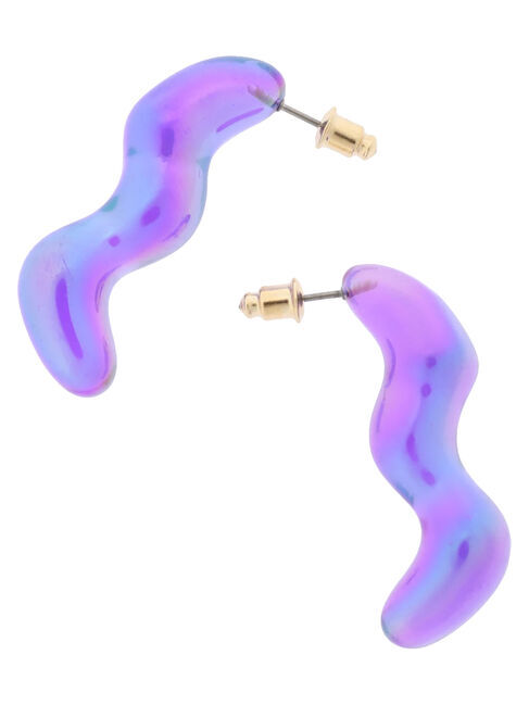  「【WEB限定】オーロラカラーアクリルピアス」|その他|