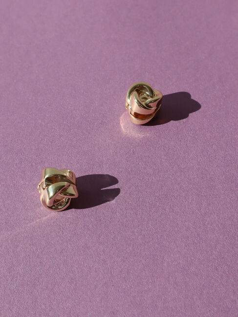  「デザインメタルマグネットイヤリング」|その他|ゴールド