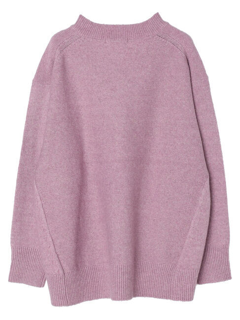  「Vネック前振りコクーンニットプルオーバー」|ニット・セーター|