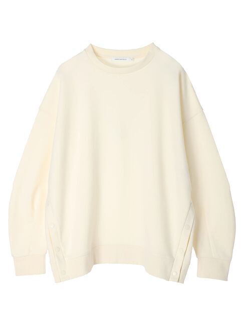  「サイドボタンポンチプルオーバー」|Tシャツ・カットソー|