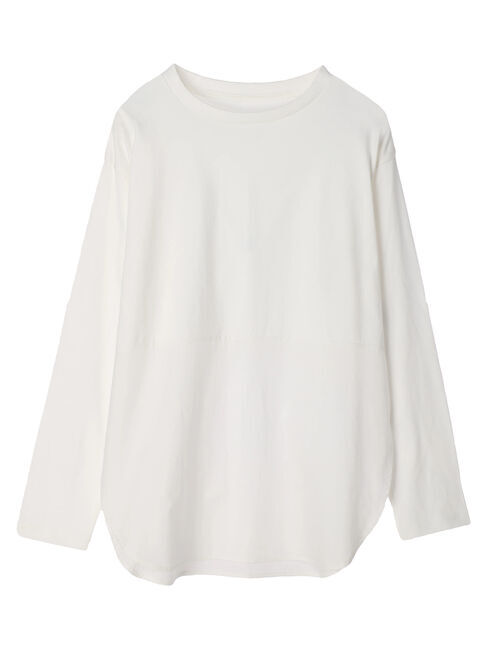  「SET ハーフZIPスウェット+シャツテールプルオーバー」|Tシャツ・カットソー|