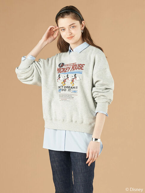  「Triple Mickey/ロゴスウェット」|Tシャツ・カットソー|