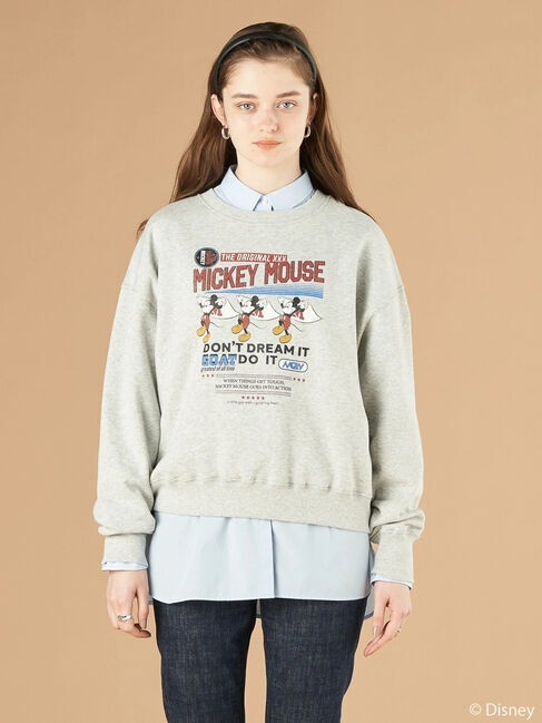  「Triple Mickey/ロゴスウェット」|Tシャツ・カットソー|