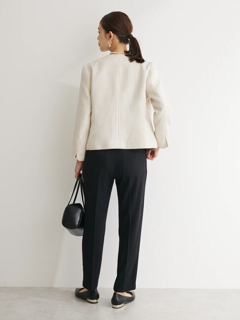 Green Parks「ef-de　ツィード風ノーカラージャケット」|その他|