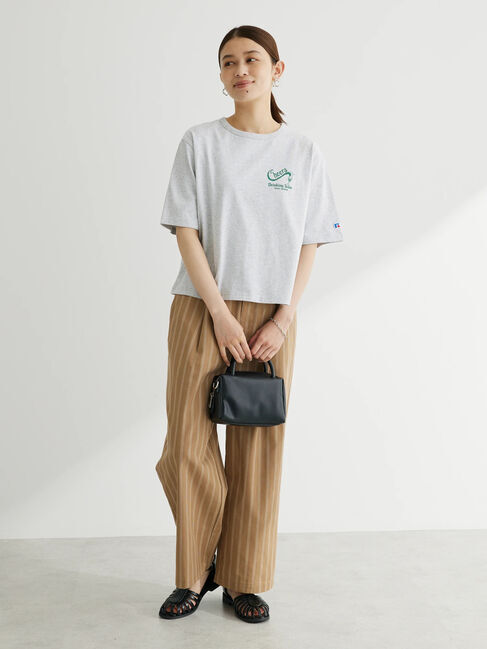  「■RUSSELL ATHLETICショート丈グラフィックT」|Tシャツ・カットソー|