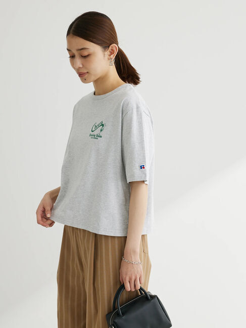  「■RUSSELL ATHLETICショート丈グラフィックT」|Tシャツ・カットソー|