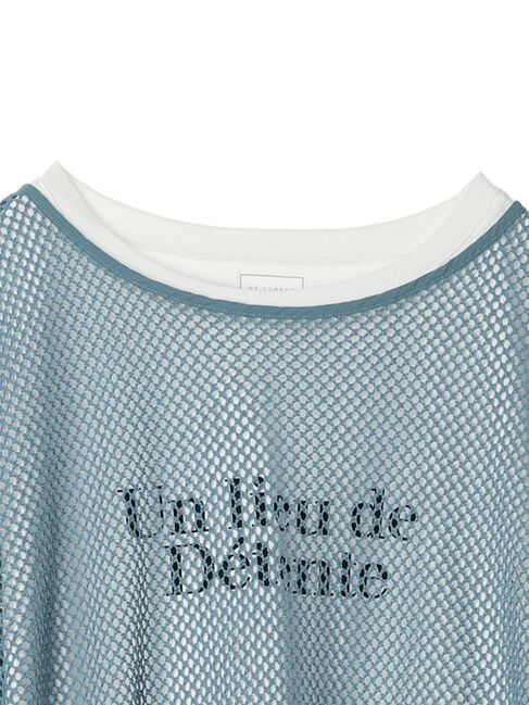 armonia「SET2点　メッシュ+ノースリーブロゴプルオーバー」|Tシャツ・カットソー|