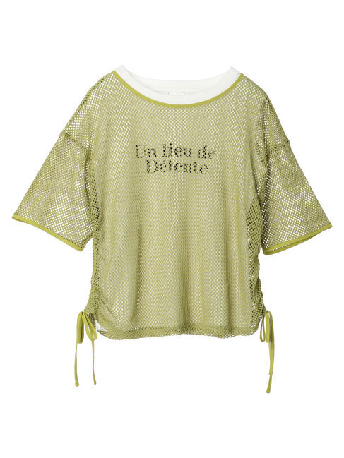 armonia「SET2点　メッシュ+ノースリーブロゴプルオーバー」|Tシャツ・カットソー|