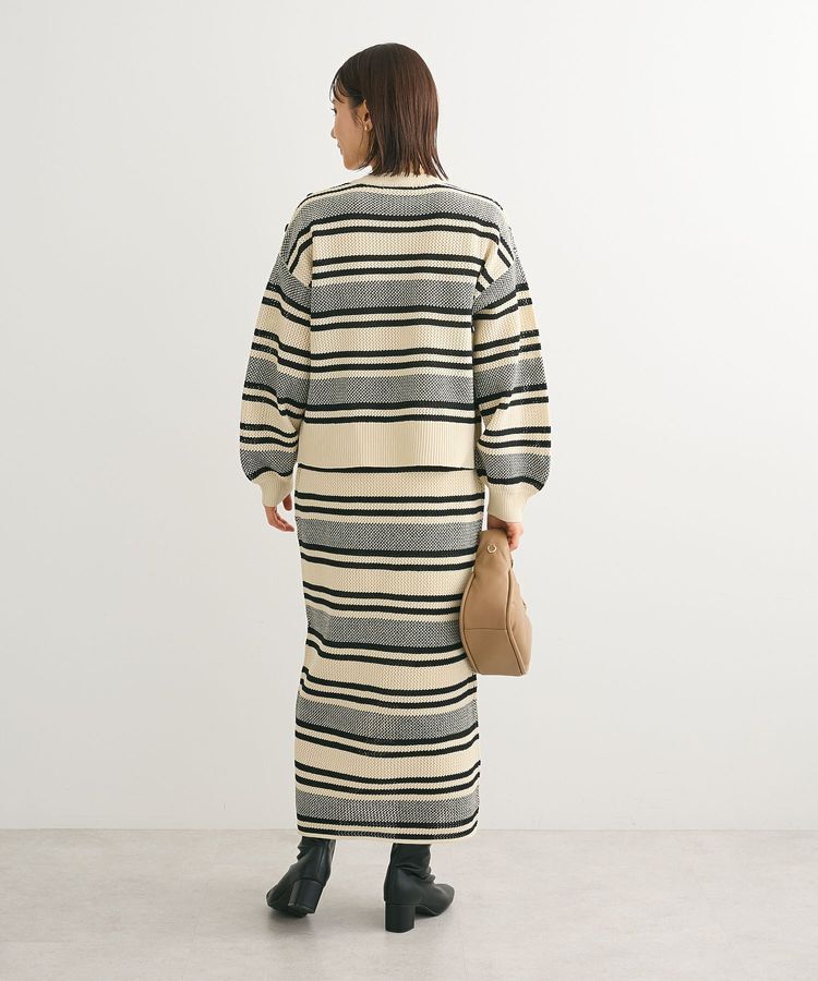 Green Parks「ランダムボーダーニットプルオーバー」|ニット・セーター|