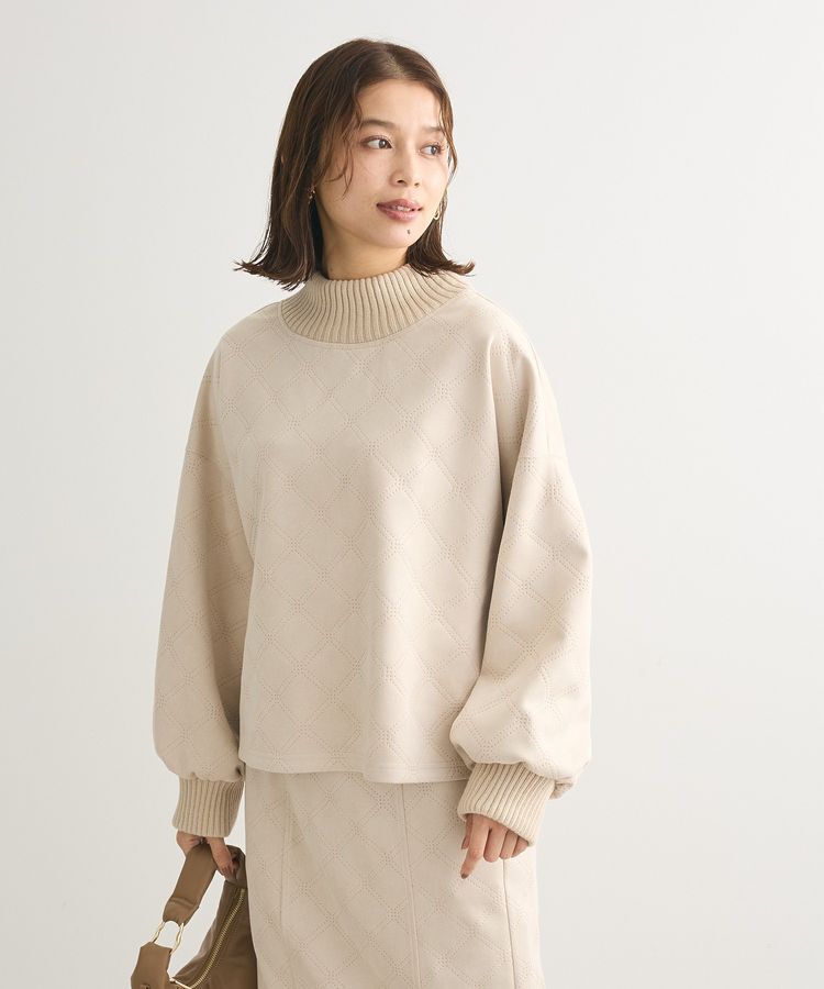 Green Parks「・ELENCARE DUE エンボスプルオーバー」|Tシャツ・カットソー|