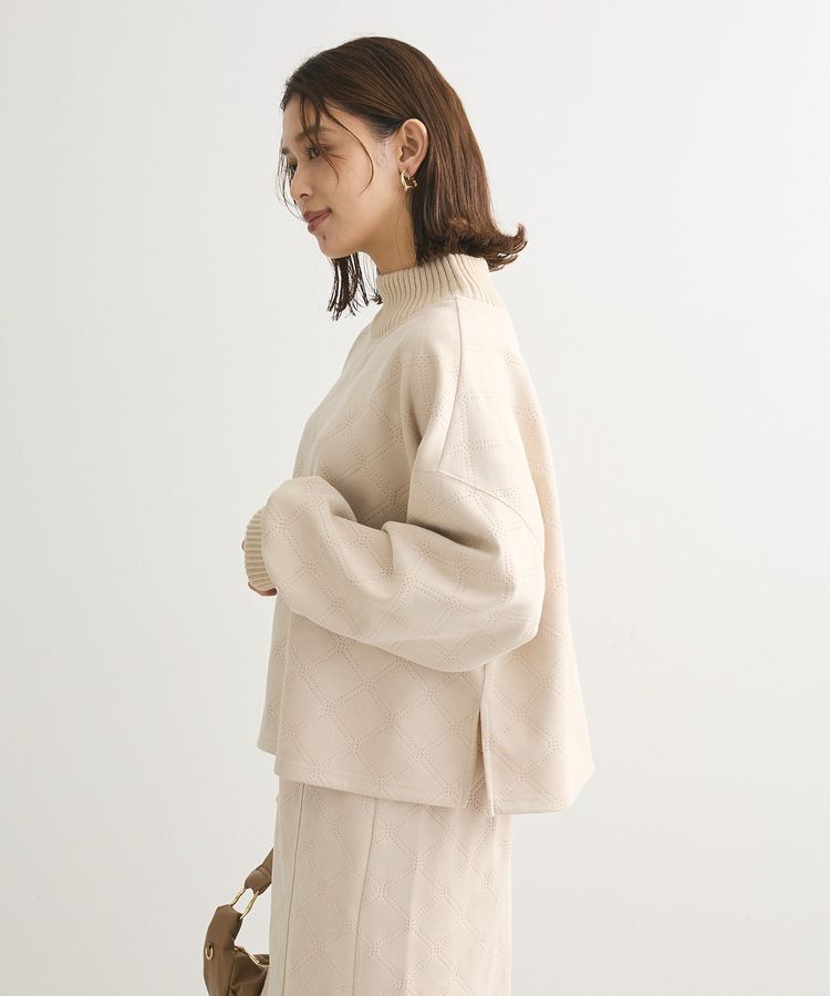 Green Parks「・ELENCARE DUE エンボスプルオーバー」|Tシャツ・カットソー|