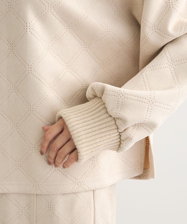 Green Parks「・ELENCARE DUE エンボスプルオーバー」|Tシャツ・カットソー|