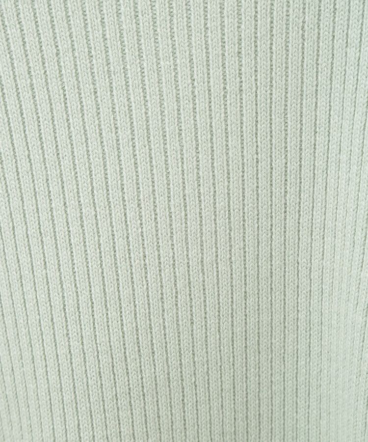 Green Parks「洗えるボトルネックリブニットプルオーバー」|ニット・セーター|