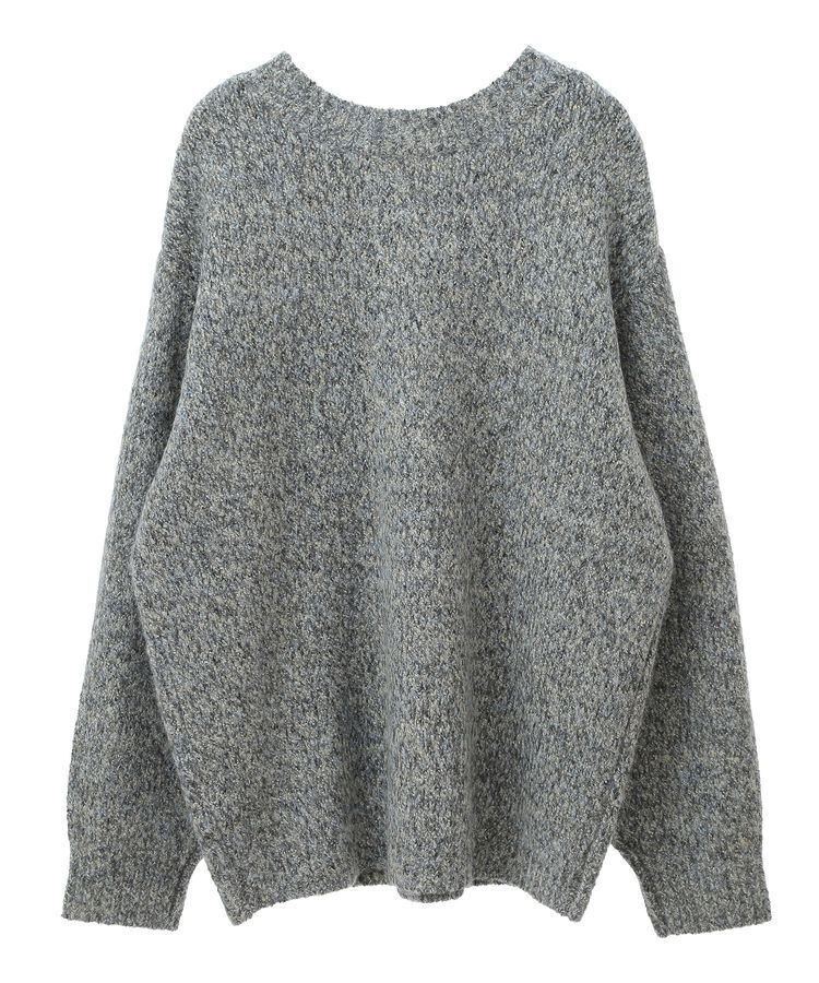 Green Parks「2WAYメランジMIXニットプルオーバー」|ニット・セーター|