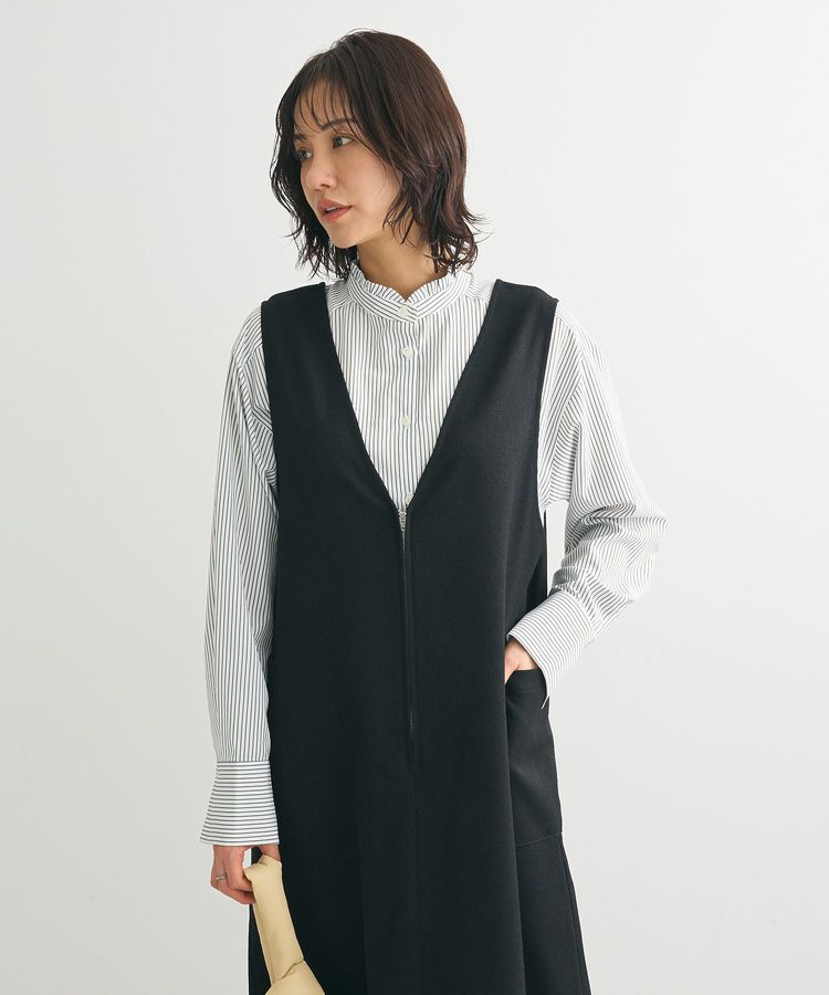 Green Parks「フリルカラーシャツ」|シャツ・ブラウス|