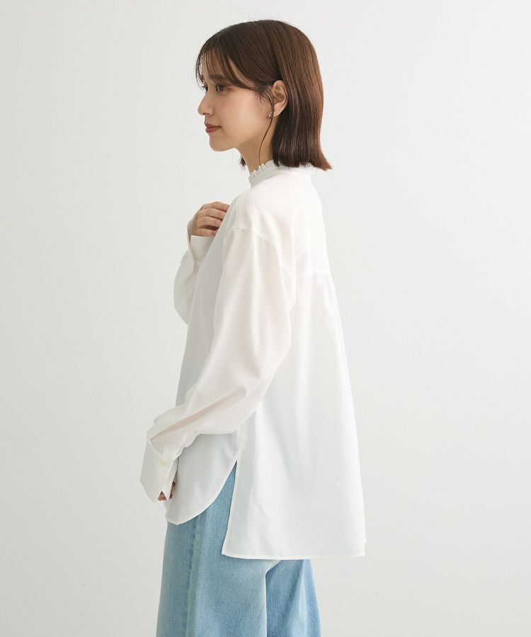 Green Parks「フリルカラーシャツ」|シャツ・ブラウス|