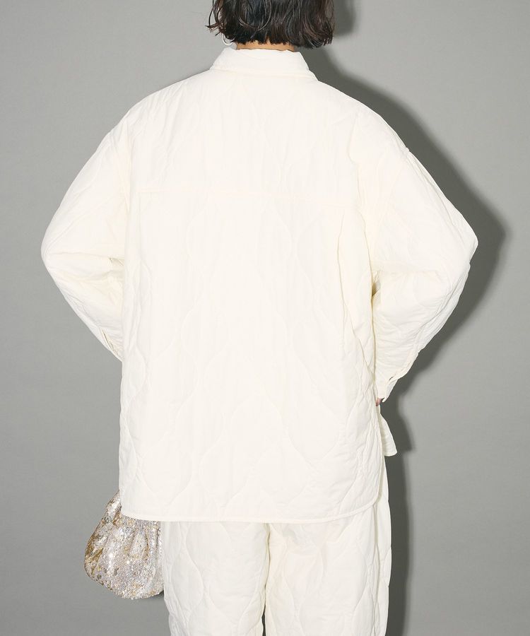 AnriettMusee「キルティングシャツブルゾン」|ブルゾン・スタジャン|