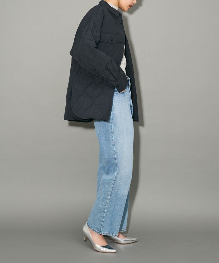 AnriettMusee「キルティングシャツブルゾン」|ブルゾン・スタジャン|