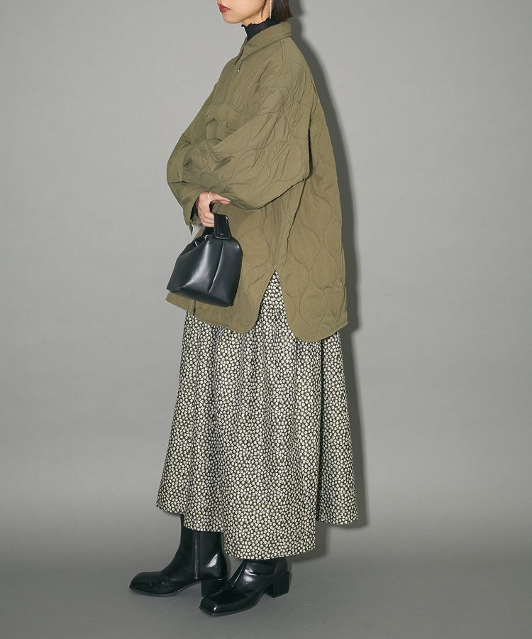 AnriettMusee「キルティングシャツブルゾン」|ブルゾン・スタジャン|